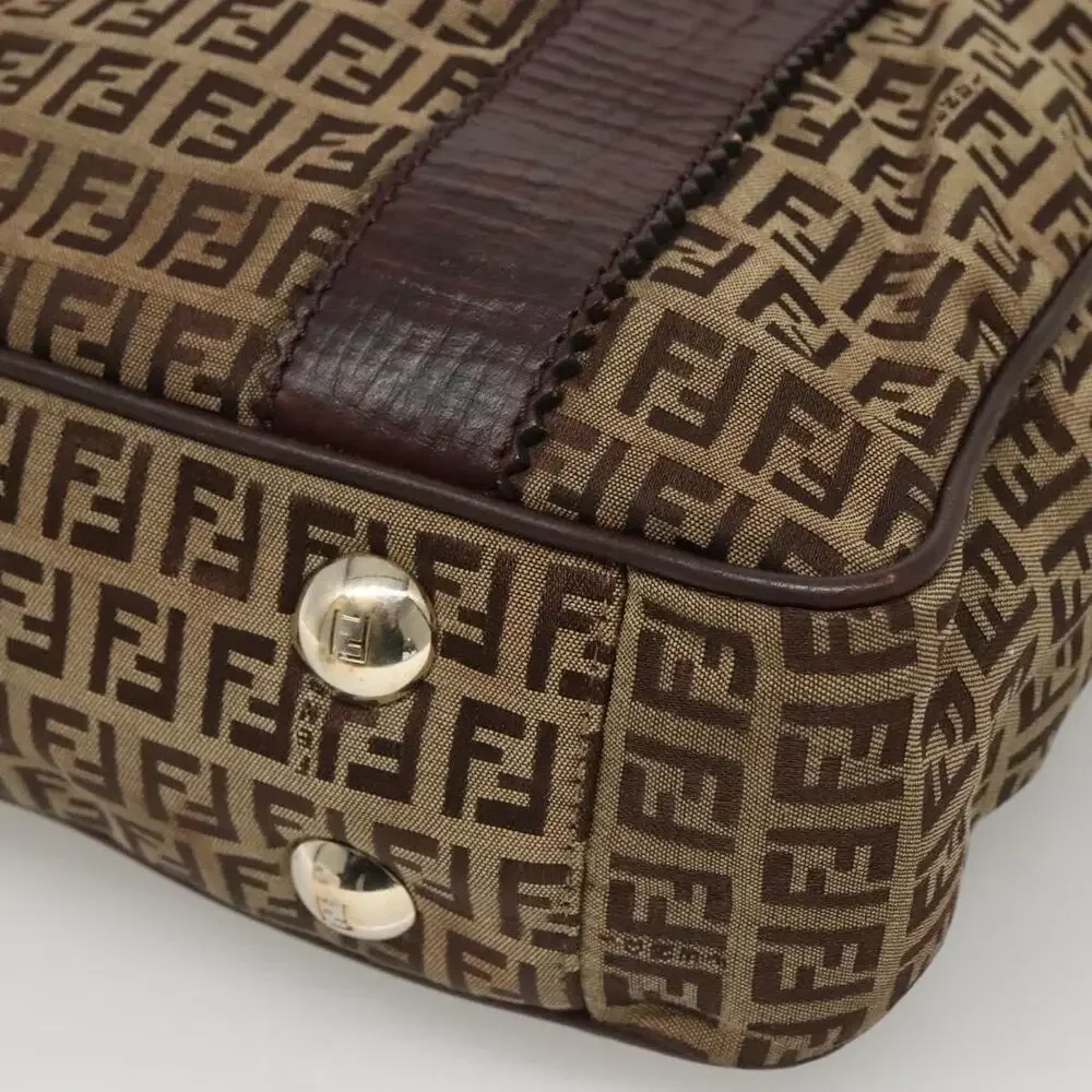 Fendi Zucchino Tote Bag Beige